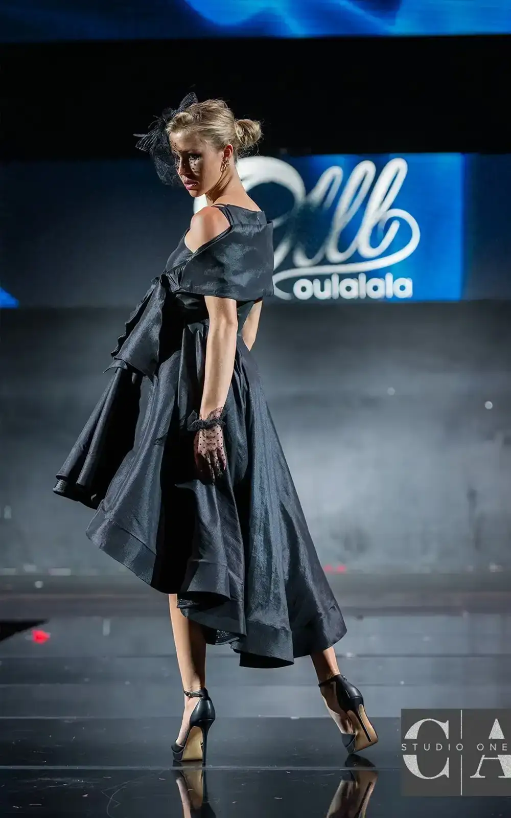 Black Rose Dress - 4